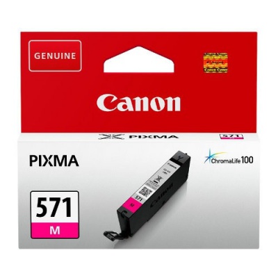 Canon CLI-571M 0387C001 purpurová (magenta) originální cartridge