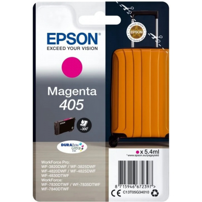 Epson 405 C13T05G34010 purpurová (magenta) originální cartridge