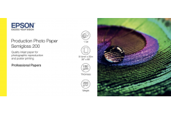 Epson 914/30/Production Photo Paper Semigloss, 36", C13S450377, 200 g/m2, papír, 914mmx30m, bílý, role