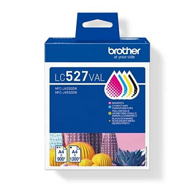 Brother LC-527VAL barevná (CMYK) originální cartridge