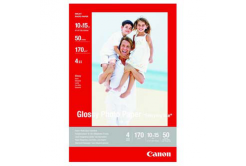 Canon GP-501 Photo paper glossy, foto papír, lesklý, bílý, 10x15cm, 4x6", 210 g/m2, 10 ks, inkoustový tisk