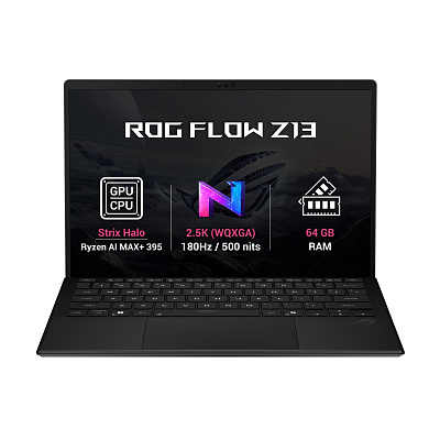 ASUS ROG Flow Z13/GZ302EA-RU227XZ/AIMAXPLUS-395/13,4"/2560x1600/T/64GB/1TB/AMD int/W11P/Black/2R
