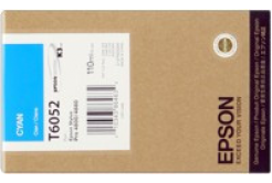 Epson T6052 azurová (cyan) originální cartridge