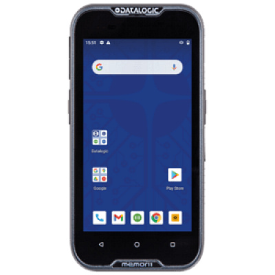 Datalogic 944900027 Memor 11, 2D, 12.7 cm (5''), GPS, Gun, Camera, USB-C, BT, Wi-Fi, NFC, Android, kit (USB), GMS, black