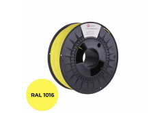C-Tech 3DF-P-PETG1.75-1016 3D filament, PREMIUM LINE, PETG, sírová žlutá, RAL1016, 1,75mm, 1kg