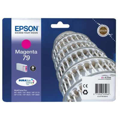 Epson 79 L C13T79134010 purpurová (magenta) originální cartridge