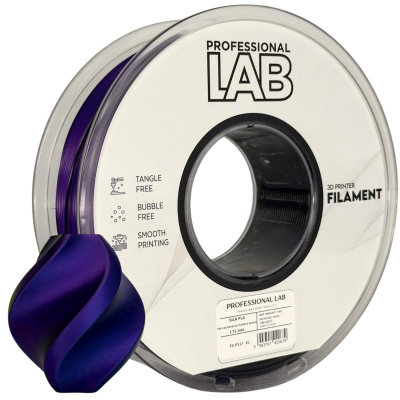 Professional Lab FG-P117-E1, 3D filament, PLA Tri Color, Blue Purple Black, 1kg, 1,75mm