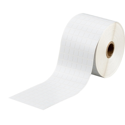 Brady BPT-38-8423-2.5 / 236709, termo papírové etikety, 9.53 mm x 9.53 mm