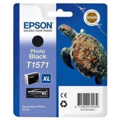 Epson T15714010 photo černá (photo black) originální cartridge