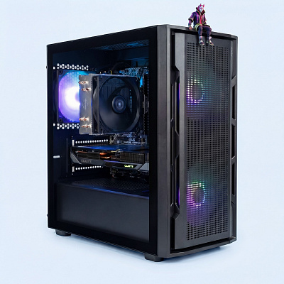 Herní počítač Raiko One – RX 9060 XT 16GB, AMD Ryzen 7 5700, 16GB / 32GB RAM, 1TB SSD Herní počítač Raiko One – RX 9060 XT 16GB, AMD Ryzen 7 5700, 16GB / 32GB RAM, 1TB SSD