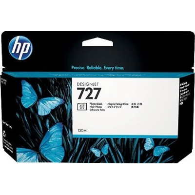 HP 727 C1Q12A matná černá (matte black) originální cartridge