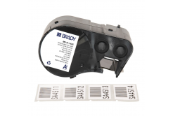 Brady M5-31-7425 / 170846, 38.10 mm, Polypropylene, černý tisk / bílý podklad