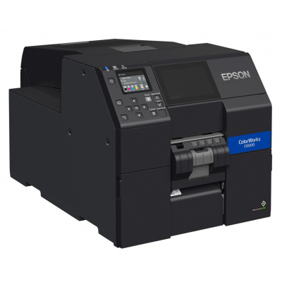 Epson ColorWorks C6000Pe C31CH76202, barevná tiskárna štítků, peeler, disp., USB, Ethernet, black