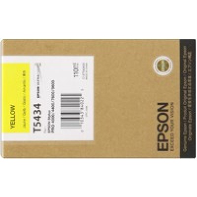 Epson T613400 žlutá (yellow) originální cartridge
