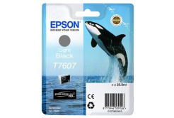 Epson T7607 T76074010 světle černá (light black) originální cartridge
