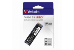 Verbatim 49362 Vi560, SSD Interní disk, 256GB, SATA III, 560 MB/s-R, 460 MB/s-W, černý
