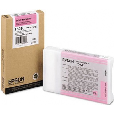 Epson T602C00 světle purpurová (light magenta) originální cartridge