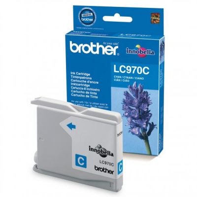 Brother LC-970C azurová (cyan) originální cartridge
