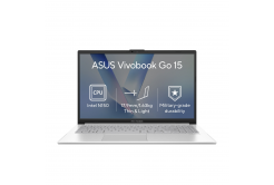 ASUS Vivobook Go 15/E1504TA-BQ163W/N150/15,6"/FHD/8GB/128GB/Intel int/W11H/Silver/2R