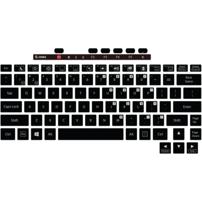 Zebra KYB-ET8X-2IN1-FR1-01 keyboard, FR