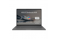 ASUS Zenbook A14/UX3407QA-OLED267W/SD-X1-26-100/14"/WUXGA/16GB/512GB SSD/Adreno/W11H/Gray/2R