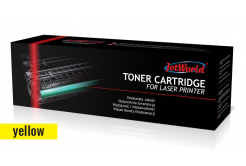 Toner cartridge JetWorld Yellow Glossy OKI C833, C843 replacement 46443101 