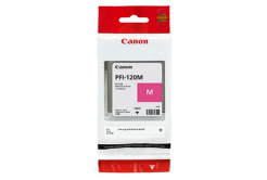 Canon PFI120M 2887C001 purpurová (magenta) originální inkoustová cartridge