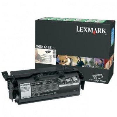 Lexmark X651A11E černý (black) originální toner