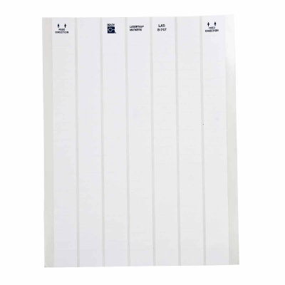 Brady LAT-8-747-10 / 029721, LaserTab Laser Printable Labels, 25.40 mm x 9.53 mm