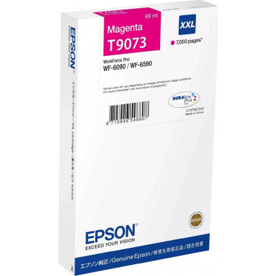 Epson T9073 XXL C13T90734N purpurová (magenta) originální cartridge