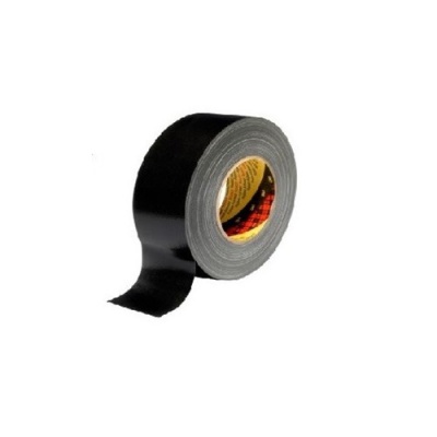 3M 389 Textilní lepicí páska 25 mm x 50 m, černá