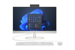 HP ProOne 245 G10 B6YM3ET#BCM Počítač All-in-one, 23,8", FHD, R3-7320U, 8GB, 512GB, AMD int, W11H, Bílá, 1R