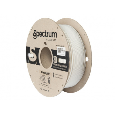 Spectrum 80700 3D filament, GreenyHT, 1,75mm, 1000g, signal white