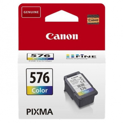 Canon originální ink CL-576 EUR, CMY, 100str., 5442C001, Canon Pixma TS3551i, TR4750i
