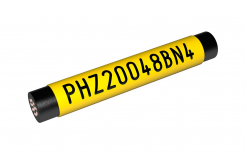 Partex PHZF20032BN9, bílá, 100m, plochá smršťovací bužírka,, PHZ smršťovací bužírka certifikovaná