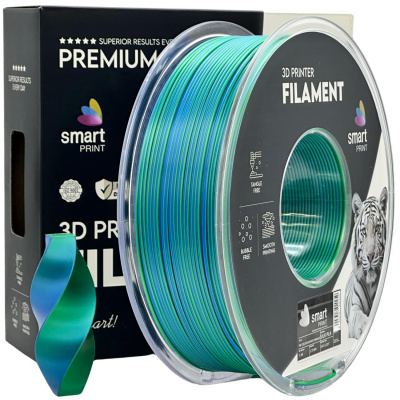 Smart Print FG-S111-E1, 3D filament, PLA Dual Color, Oceans Embrace, 1kg, 1,75mm
