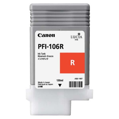 Canon PFI-106R, 6627B001 červená (red) originální cartridge