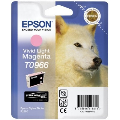 Epson T09664010 světle purpurová (light magenta) originální cartridge