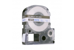 Epson LC-SS12BW, 12mm x 8m, modrý tisk / bílý podklad, kompatibilní páska