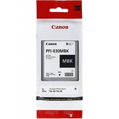 Canon PFI-030MBK 3488C001 matná černá (matt black) originální cartridge