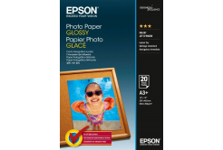 Epson C13S042535 Photo Paper Glossy, foto papír, lesklý, bílý, A3+, 200 g/m2