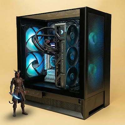Raiko herní počítač Epic – RTX 5090 32GB, Intel Ultra 7 265KF, 32GB / 64GB RAM, 1TB / 2TB SSD