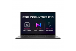 ASUS ROG Zephyrus G16/GU606AX-TB070/U9-386H/16"/2560x1600/64GB/1TB/RTX 5090/bez OS/Gray/2R