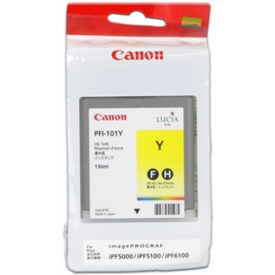 Canon PFI-101Y 0886B001 žlutá (yellow) originální cartridge