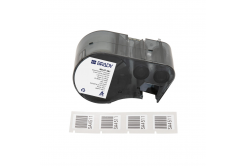 Brady M5-97-481 / 170884, 22.86 mm, Polyester, černý tisk / bílý podklad