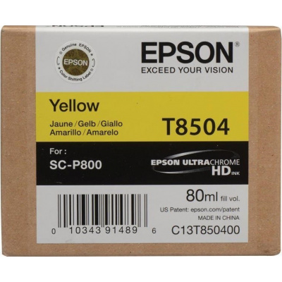 Epson T8504 C13T850400 žlutá (yellow) originální cartridge