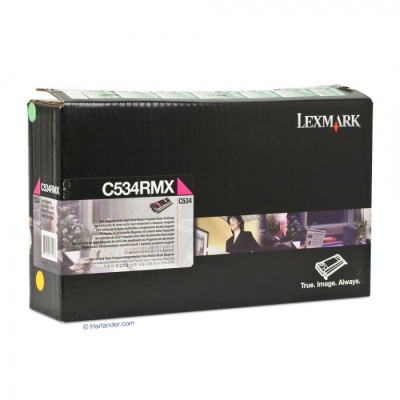 Lexmark C534RMX purpurový (magenta) originální toner