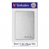 Verbatim 53666 Store 'N' Go ALU Slim, externí pevný disk, 2.5", USB 3.0, 2TB, stříbrný