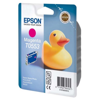 Epson T0553 purpurová (magenta) originální cartridge