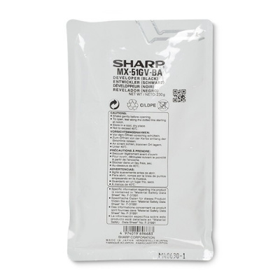 Sharp MX51GVBA černý (black) originální developer